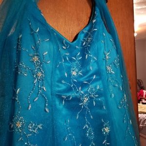 Blue Prom Dress